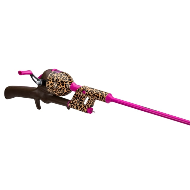 Kid Casters Leopard Tangle-FREE Fishing Combo