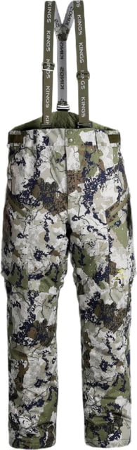 King's Camo XKG Expedition Hard Face Down Pant w/Suspenders - Men's XK7 2XL