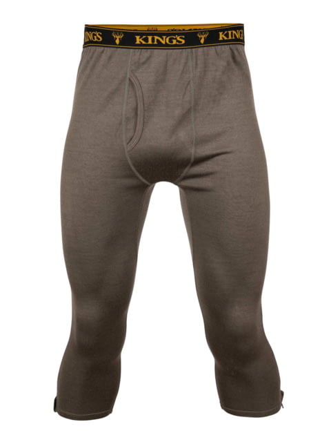 King's Camo XKG Foundation 260 Zip Off Merino Bottom Baselayer - Men's Olive Extra Large