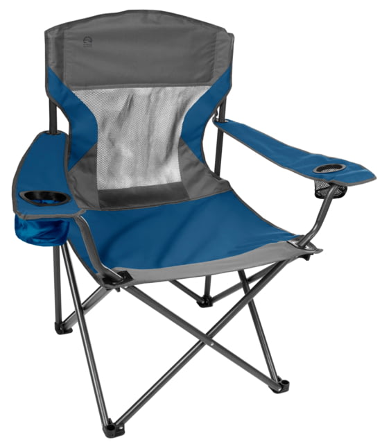 King's River Oversize Mesh Camp Chair Mykonos Blue