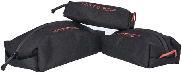 KITANICA Ditty Bag Set of 3 Black One Size
