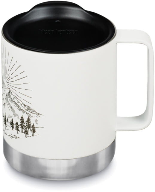 Klean Kanteen Camp Mug Mountain- Matte White 12oz