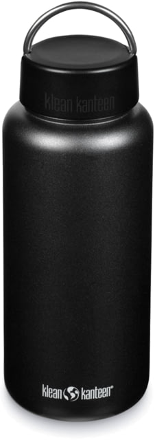 Klean Kanteen Wide w/Wide Loop Cap 40oz Black