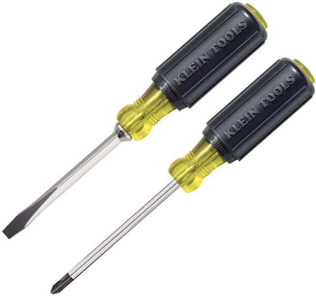 Klein Tools Klein Tools 1/4 Keystone Screwdriver Set #2 Phillips Cushion-Grip 2Piece Black