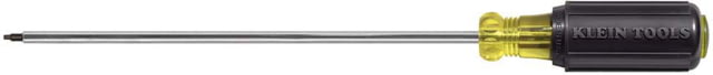 Klein Tools Klein Tools #1 Square Recess Screwdriver 8In Shank Black/Yellow