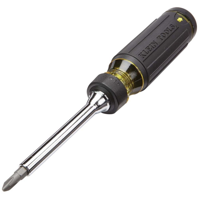 Klein Tools Klein Tools 15in1 Multi-Bit Ratcheting Screwdriver Black/Yellow