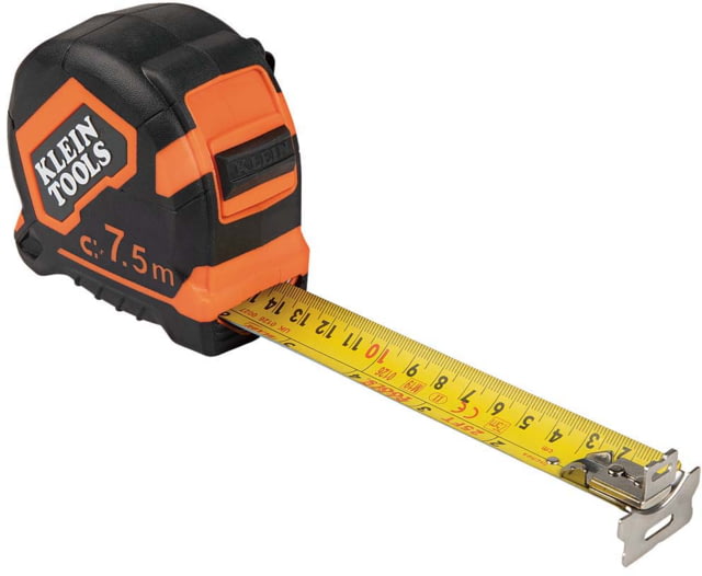 Klein Tools Klein Tools 7.5 Meter Tape Measure Magnetic Double-Hook Orange/Black