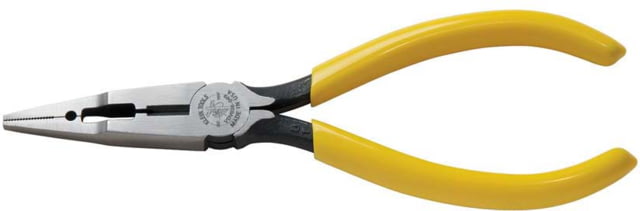 Klein Tools Connector Crimping Needle Nose Pliers 7In Yellow