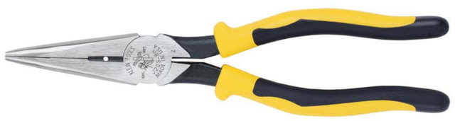 Klein Tools Needle Nose Side-Cutters Pliers Stripping 8In Yellow/Black