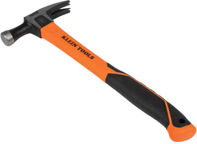 Klein Tools Klein Tools Straight-Claw Hammer 18oz 15In Orange/Black