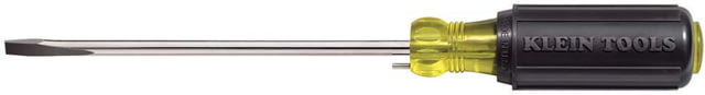 Klein Tools Klein Tools Wire Bending Cabinet Tip Screwdriver 6In Black/Yellow