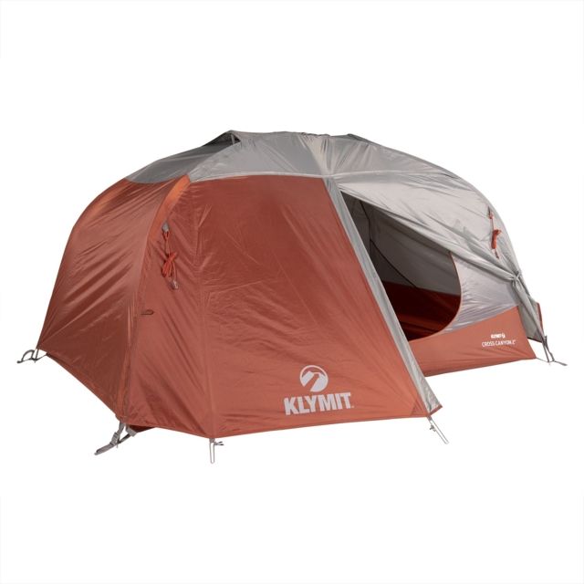 Klymit Cross Canyon Tent - 2 Person Red/Grey 2 Person