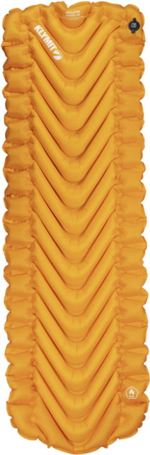 Klymit Klymit Insulated Static V Sleeping Pad Safron Regular 1409834