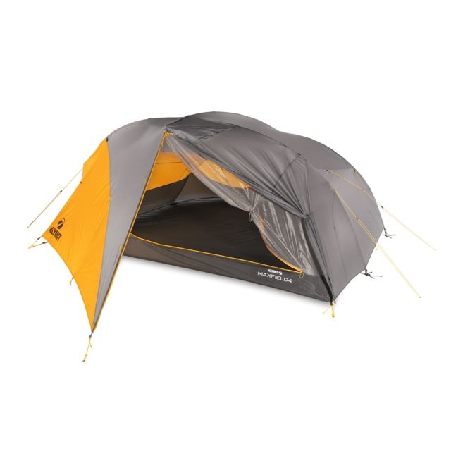 Klymit Maxfield Tent - 4 Person Orange/Grey