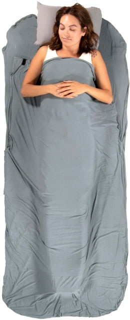 Klymit Nest Warm Weather Sleeping Bag Liner Grey Extra Large