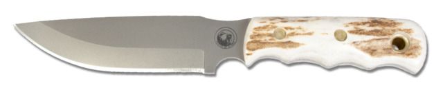 Knives of Alaska Bush Camp D2 Stag Handle Knife Natural
