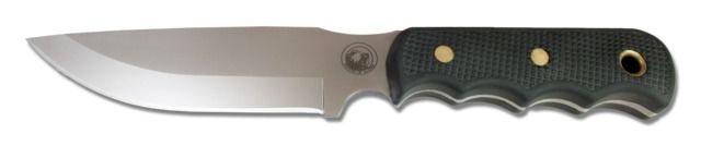 Knives of Alaska Bush Camp D2 Suregrip Handle Knife Black