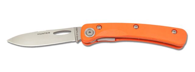 Knives of Alaska Featherlight Hunter D2 Knife G-10 Handle Hunters Orange