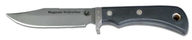 Knives of Alaska Magnum Wolverine D2 Knife Suregrip Handle Black
