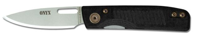Knives of Alaska Onyx Liner Lock S30V Folding Knife G10 Handle Black