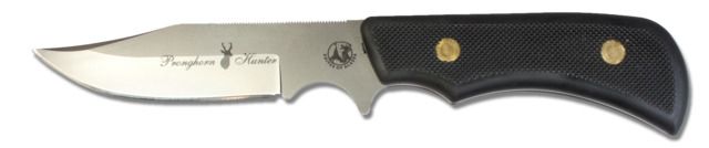 Knives of Alaska Trekker Series Pronghorn D2 Knife Suregrip Handle Black
