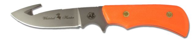 Knives of Alaska Trekker Series Whitetail Hunter D2 Knife Suregrip Handle Hunters Orange