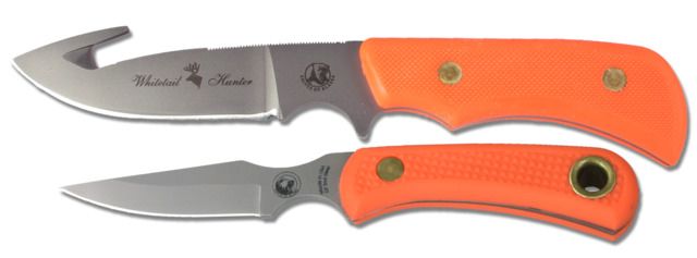 Knives of Alaska Trekker Whitetail GH/Cub Combo ORANGE Hunters Orange