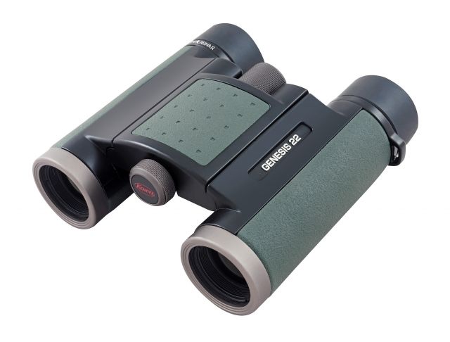 Kowa Genesis 22 10x22mm Roof Prism Prominar XD Binoculars Textured Polymer Green
