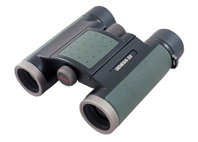 Kowa Genesis 22 8x22mm Roof Prism Prominar XD Binoculars Textured Polymer Green