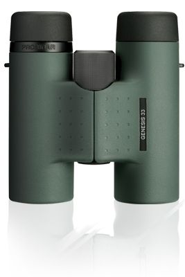 Kowa Genesis 8x33mm Schmidt-Pechan Prism Binoculars with Prominar XD Lens Textured Polymer Green