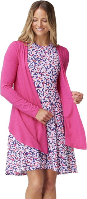 Krimson Klover Breezy Cardigan - Women's Flamingo Small