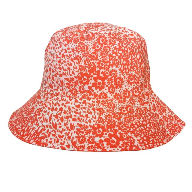 Krimson Klover Bucket Hats - Women's Mtn. Floral Coral O/Small