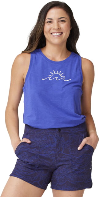 Krimson Klover Cora Graphic Sleeveless Tank - Women's Wave Large