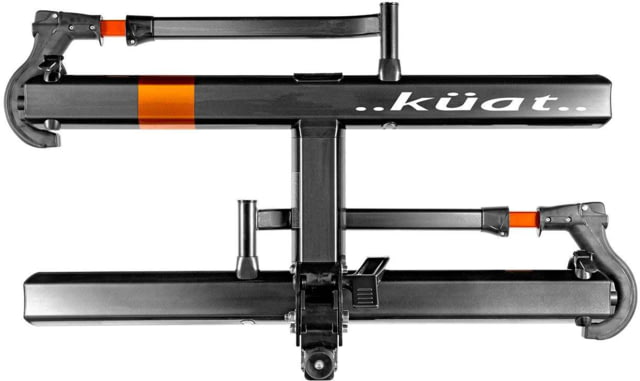 Kuat 1.25in Sherpa 2.0 - 2-Bike Rack Gray Metallic and Orange Anodize
