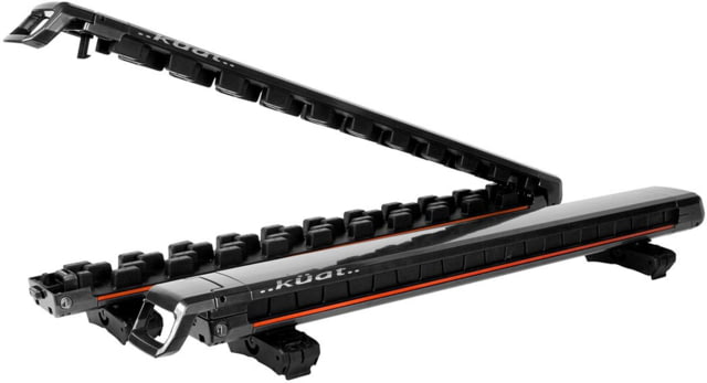 Kuat Grip Ski Rack - Gray Metallic with Orange Anodize - 6 Ski Gray Metallic with Orange Anodize