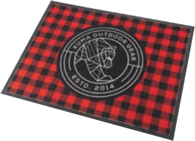 Kuma Outdoor Gear Kuma Door Mat 31.5 x 24in Red/Black