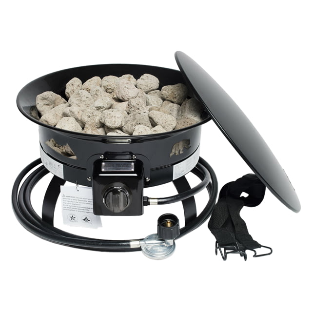 Kuma Outdoor Gear Kuma Outdoor Gear 19in Bear Blaze Fire Bowl Black