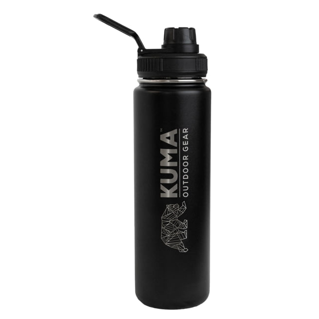 Kuma Outdoor Gear 650ml Bomber Bottle Black