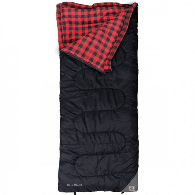 Kuma Outdoor Gear Athabasca Sleeping Bag Black/Red