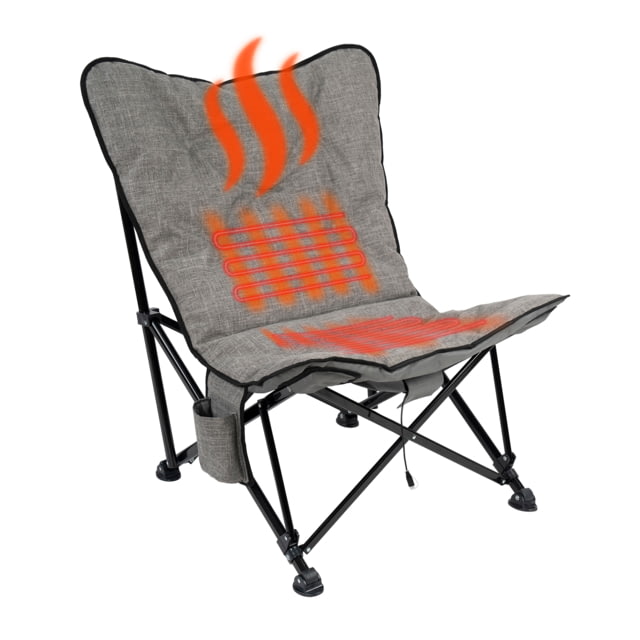 Kuma Outdoor Gear Kuma Outdoor Gear Aurora Chair w/Power Bank & Bluetooth Heather Grey