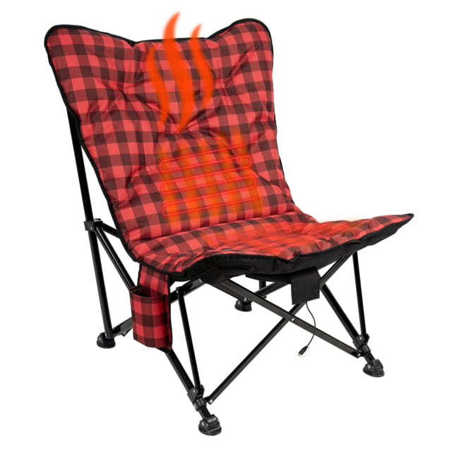 Kuma Outdoor Gear Kuma Outdoor Gear Aurora Chair w/Power Bank & Bluetooth Red/Black