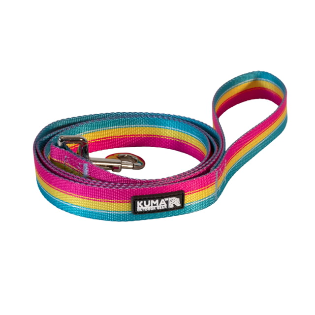 Kuma Outdoor Gear Kuma Outdoor Gear Backtrack Dog Leash Lollipop Yellow/Pink/Teal