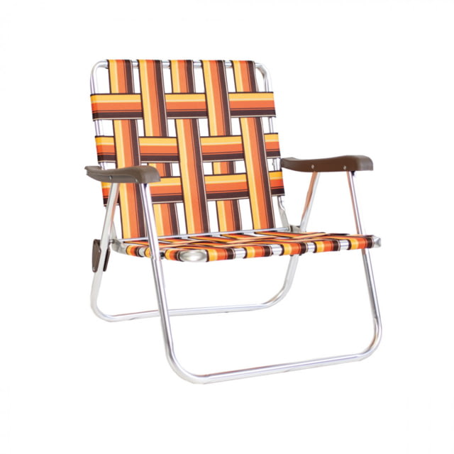 Kuma Outdoor Gear Kelso Backtrack LOW Chair- Orange/Brown