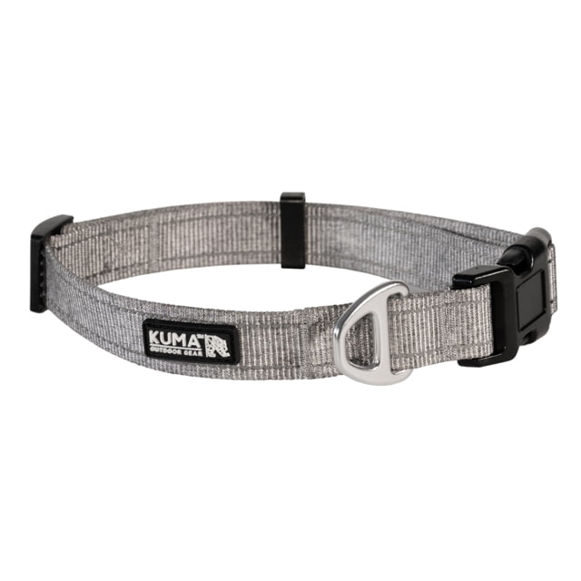 Kuma Outdoor Gear Kuma Outdoor Gear Lazy Bear Dog Collar Small 11-14in Heather Grey Small