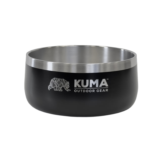 Kuma Outdoor Gear Kuma Outdoor Gear Stainless Steel Dog Bowl Black