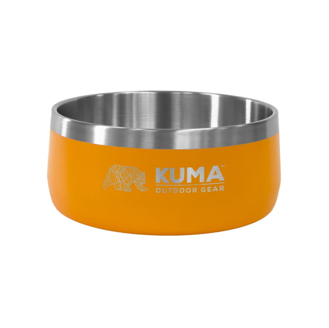 Kuma Outdoor Gear Kuma Outdoor Gear Stainless Steel Dog Bowl Orange