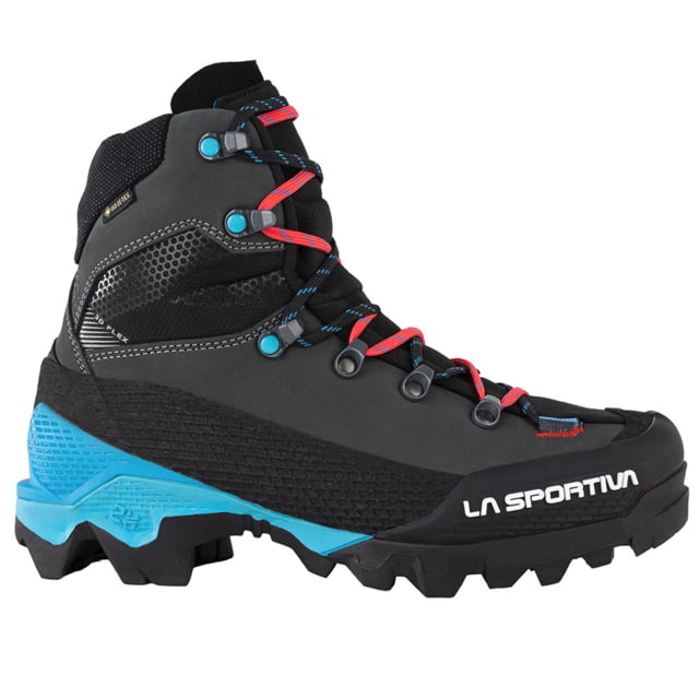 La Sportiva Aequilibrium LT GTX Mountaineering Boots - Women's Black/Hibiscus 36