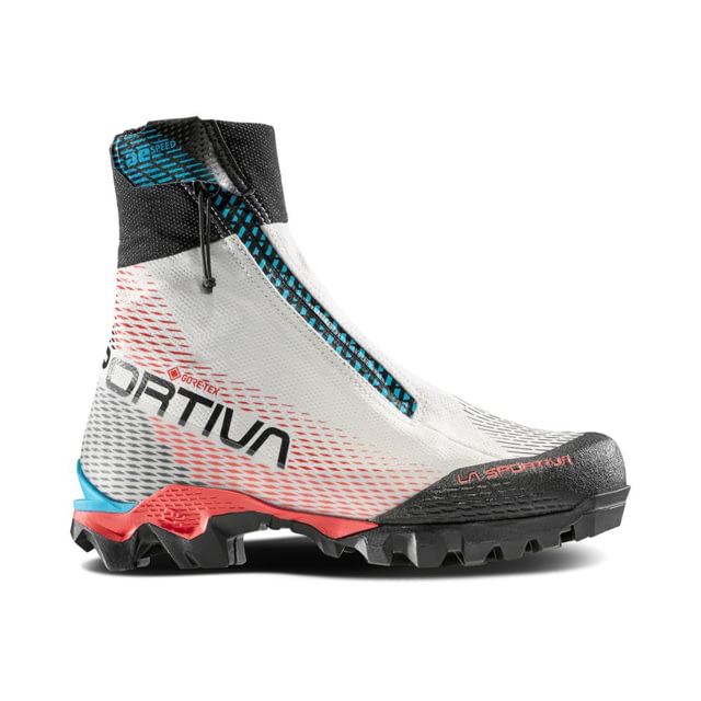 La Sportiva Aequilibrium Speed GTX Mountaineering Boots - Women's White/Hibiscus 36.5