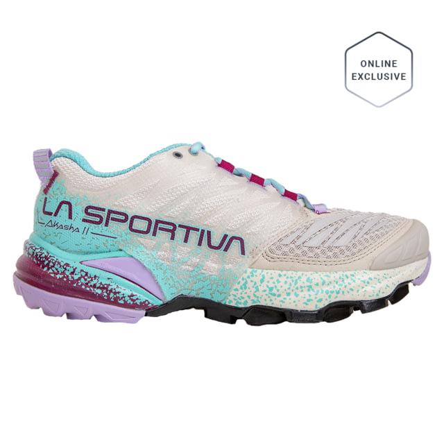 La Sportiva Akasha II Road Running Shoes - Women's Shadow/Red Plum 42.5