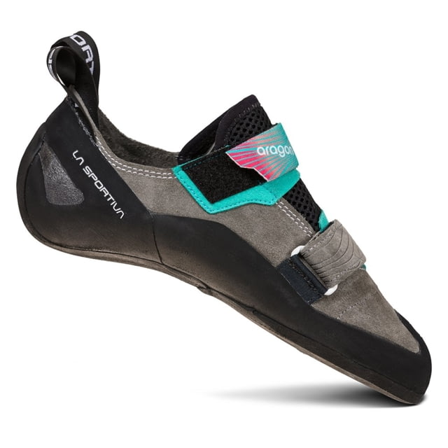La Sportiva Aragon Climbing Shoes - Women's Clay/Hibiscus 36 Medium